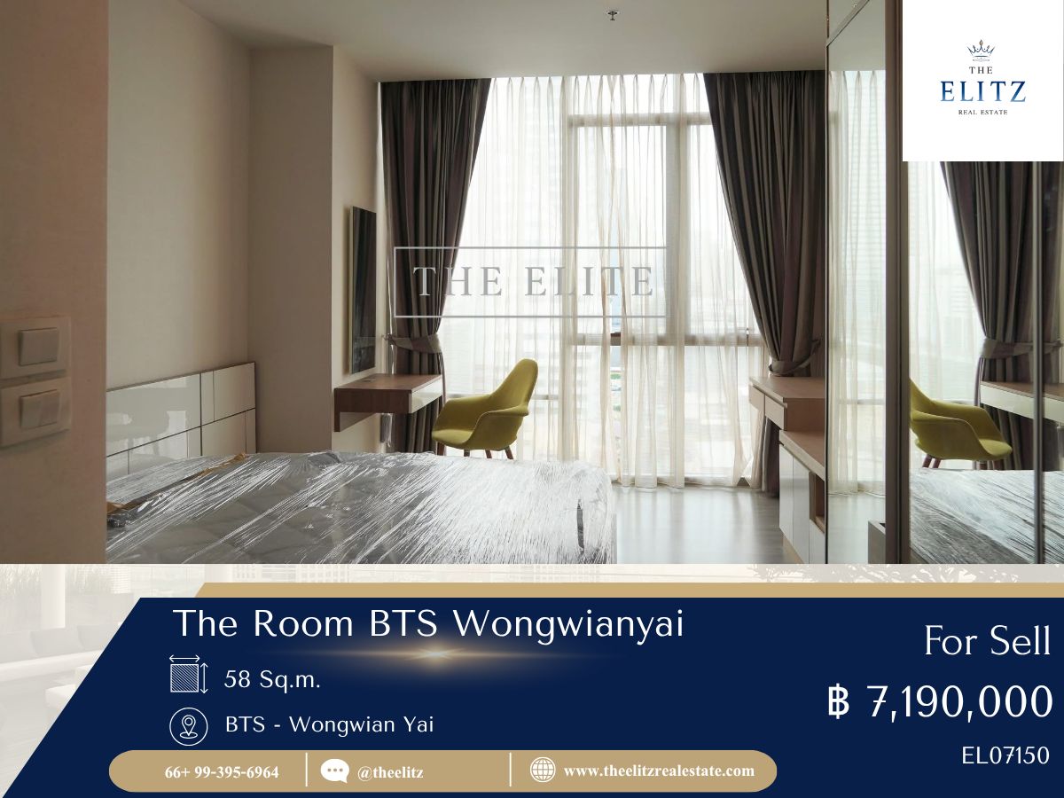 ✨ Premium condo next to the BTS. Best price on the market right now The Room BTS Wongwianyai 💯