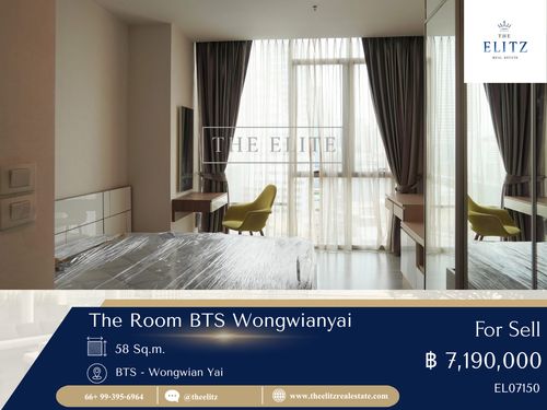 ✨ Premium condo next to the BTS. Best price on the market right now The Room BTS Wongwianyai 💯