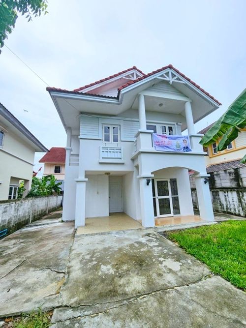Floraville 58sq.wa. 158sq.m. 3bed Suwinthawong38 MRT Minburi for sale-rent 2-story detached house ne