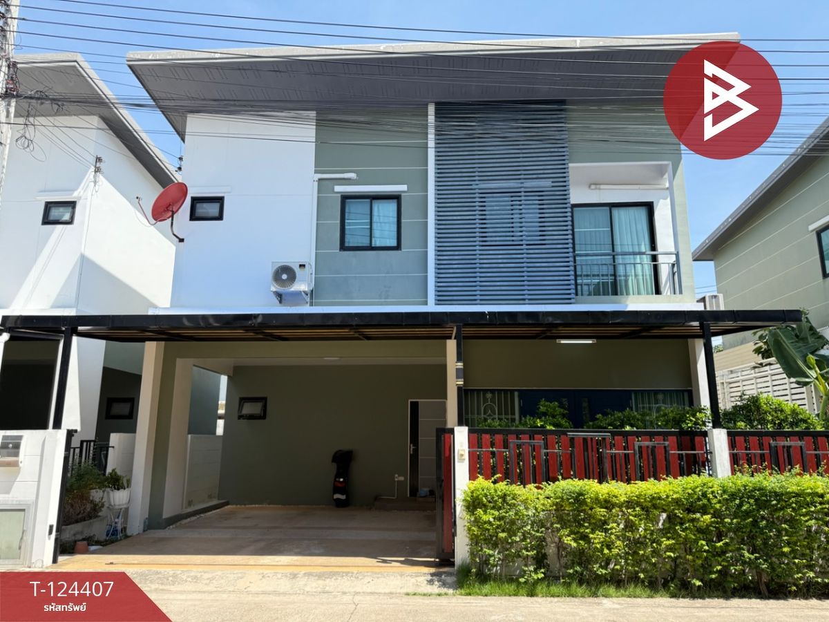 Semi-detached house for sale, The Wish Village at Khaolam (The Wish @khaolam), Chonburi. Semi-detached house for sale, The Wish Village at Khaolam (The Wish @khaolam), Chonburi.