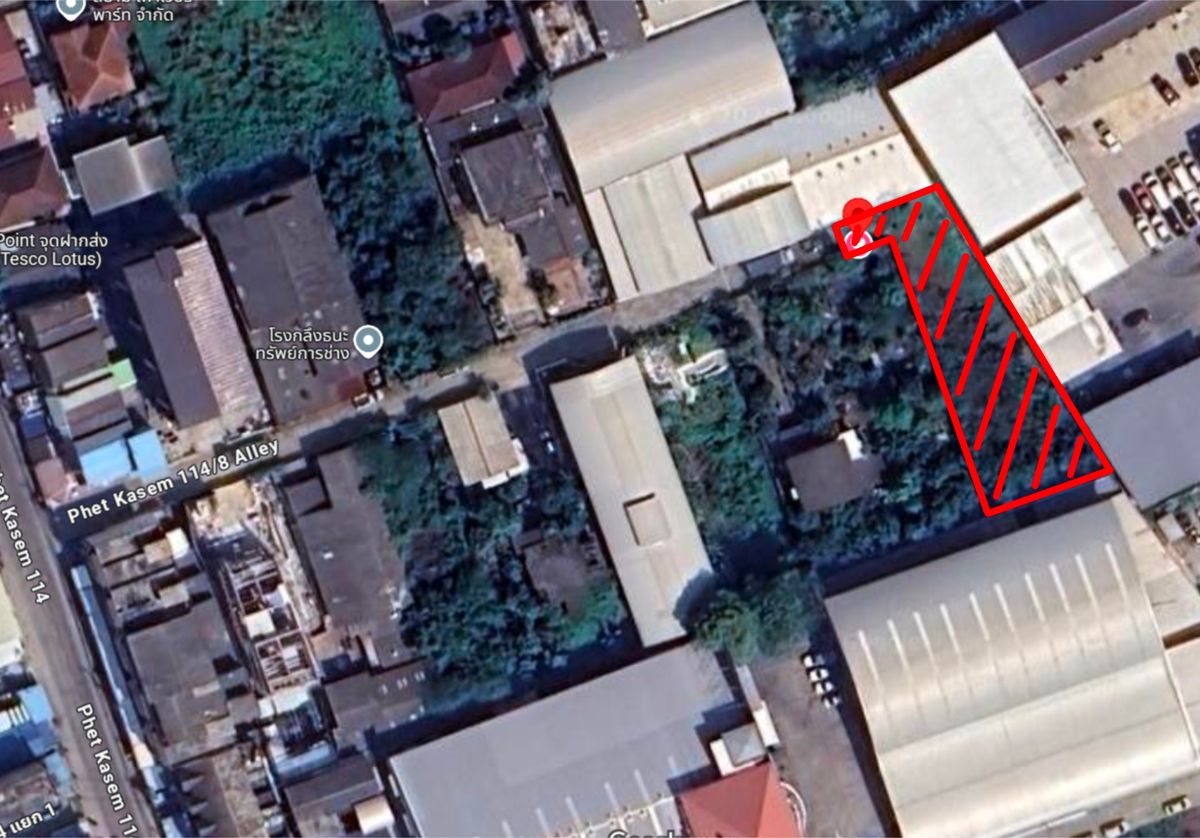 Land for sale, 222 sq m, Soi Phetkasem 114, Intersection 8, Nong Khaem, near Bang Khae, ready for immediate use!