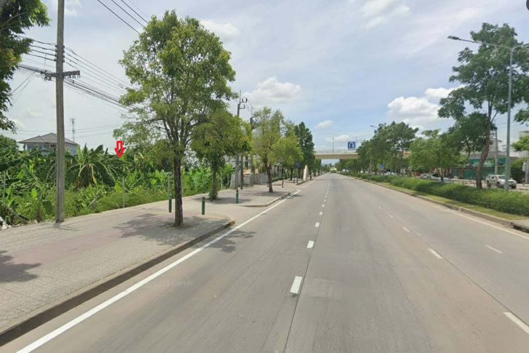 Land for sale, area 185 square wah, Soi Theparak 49, adjacent to Theparak Road and Shell gas station – รูปที่ 2