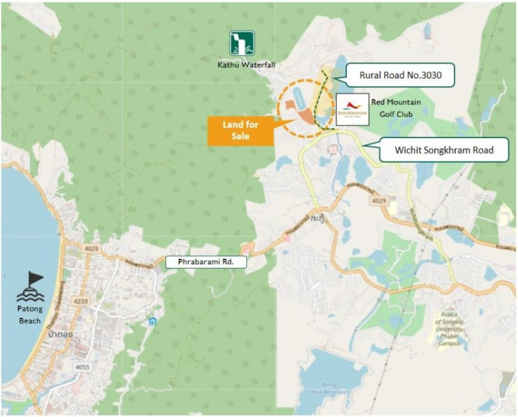 Land for sale in Phuket, Kathu,  39 rai 1 ngan 16.5 sq m, already filled – รูปที่ 2