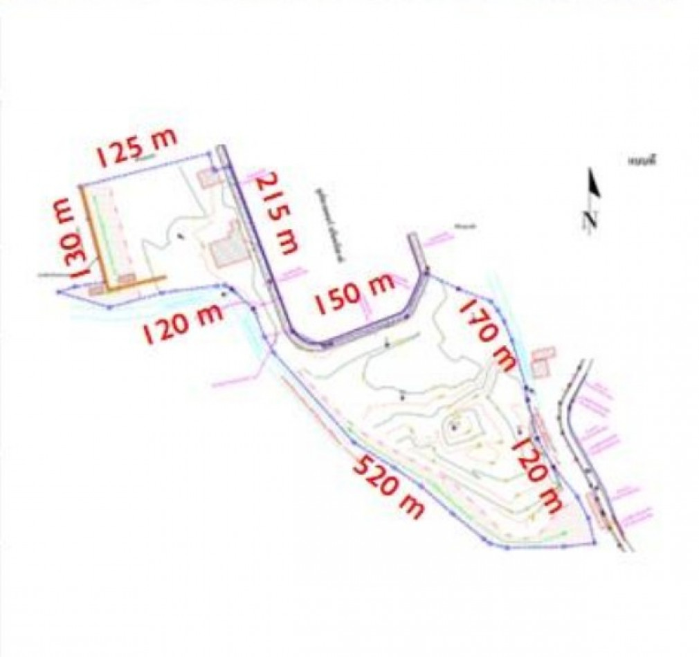 Land for sale in Phuket, Kathu,  39 rai 1 ngan 16.5 sq m, already filled – รูปที่ 4