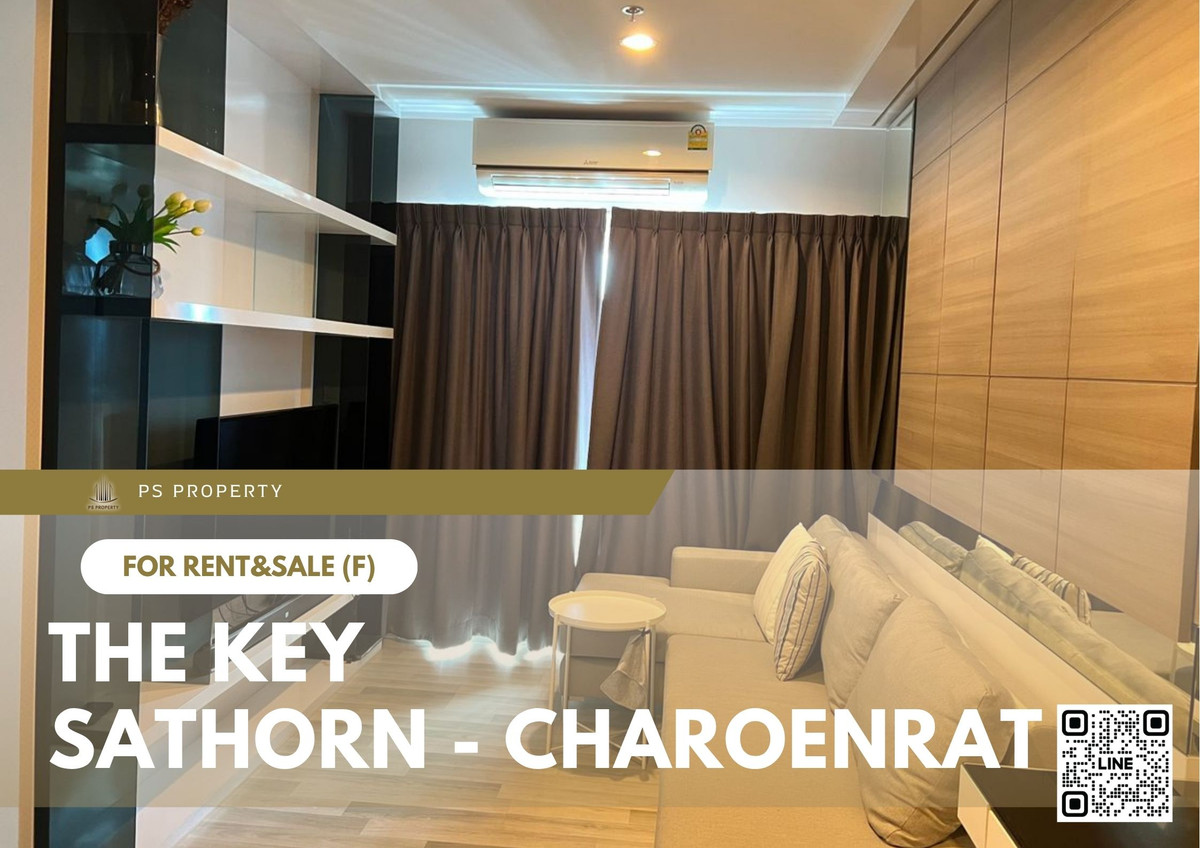 ให้เช่าและขาย ✨ The Key Sathorn - Charoenrat ✨2 ห้องนอน 2 ห้องน้ำ เฟอร์นิเจอร์ และ เครื่องใช้ไฟฟ้าครบ ใกล้ห้าง Terminal พระราม 3 ให้เช่าและขาย ✨ The Key Sathorn - Charoenrat ✨2 ห้องนอน 2 ห้องน้ำ เฟอร์นิเจอร์ และ เครื่องใช้ไฟฟ้าครบ ใกล้ห้าง Terminal พระราม 3