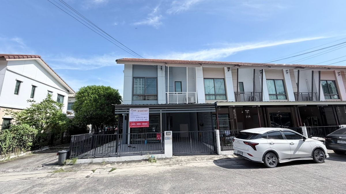 🏡 ขายทาวน์เฮ้าส์ 2 ชั้น โครงการ บ้านพฤกษา ไพร์ม ศรีนครินทร์ - บางนา ขนาด 23.5 ตร.วา มีพื้นที่จอดรถ หน้าบ้าน ทิศใต้ ทิศรับทรัพย์ นำโชคสุดๆ 🌤 – รูปที่ 2