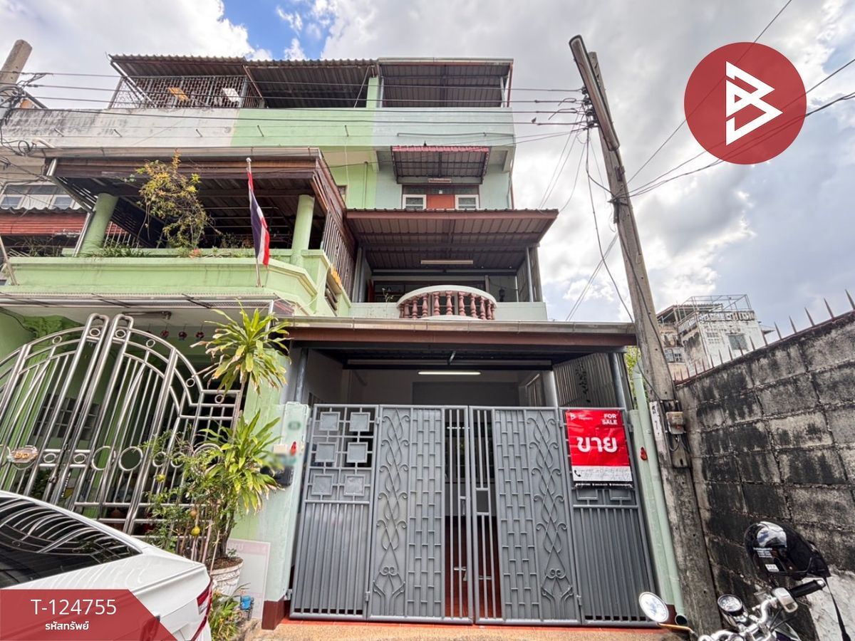 Townhouse for sale Thanthong Villa Village, Phasi Charoen, Bangkok Townhouse for sale Thanthong Villa Village, Phasi Charoen, Bangkok