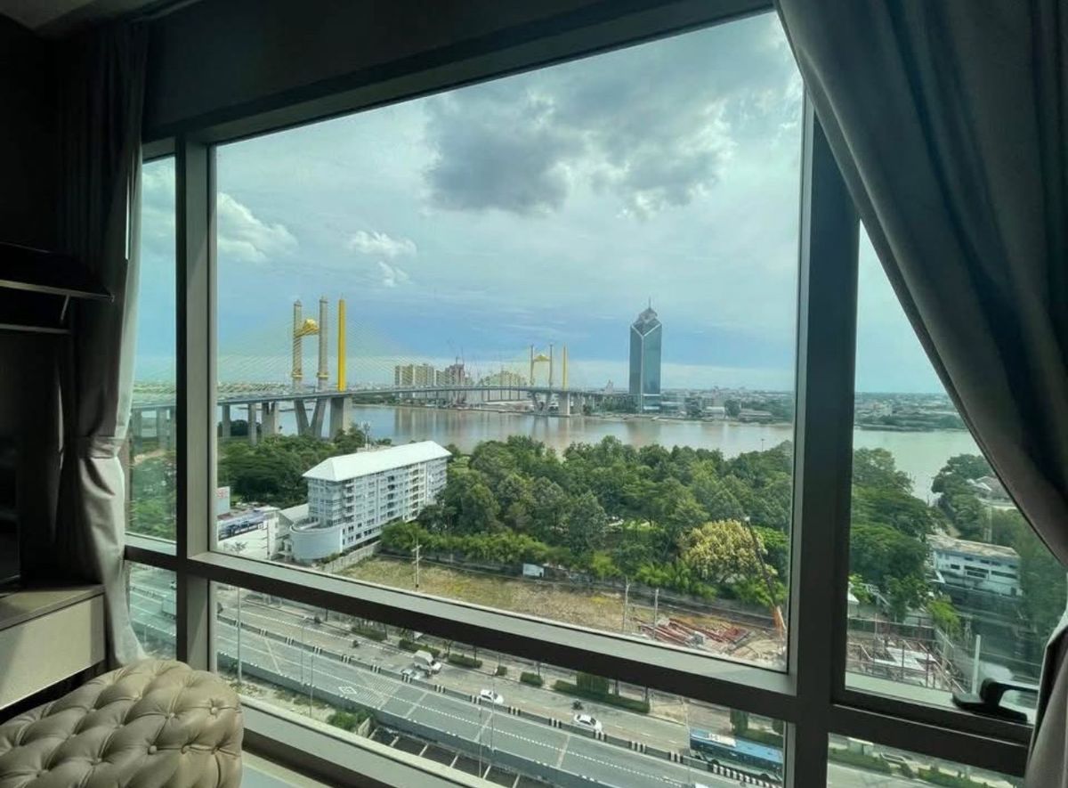 ♢ Chao Phaya River View ♢ ชั้น 15++ ขนาด 82.00 ตร.ม. | 2 ห้องนอน 2 ห้องน้ำ | ตกแต่งครบ | ใกล้ สวนสาธารณะเฉลิมพระเกียรติ 1 นาที, เซ็นทรัล พระราม 3 7 นาที – รูปที่ 2