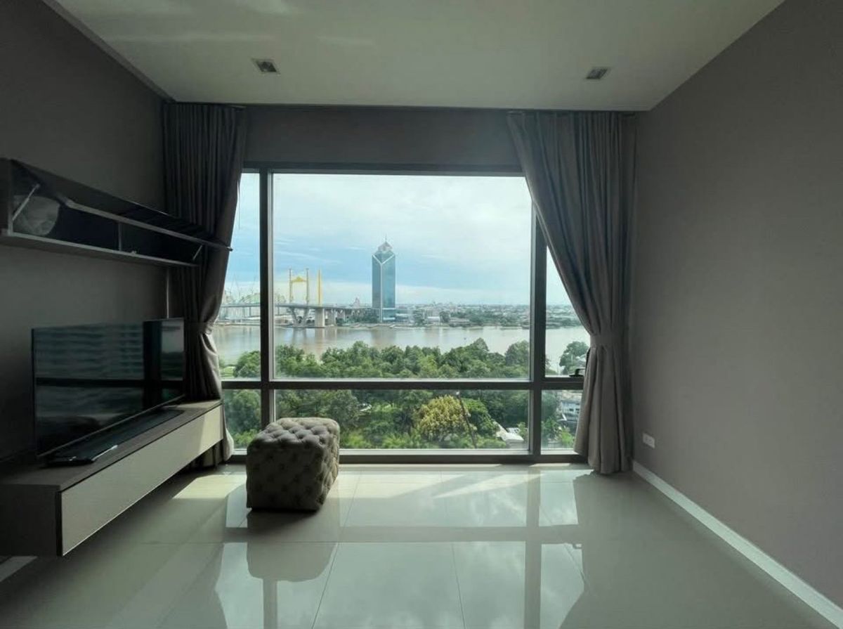 ♢ Chao Phaya River View ♢ ชั้น 15++ ขนาด 82.00 ตร.ม. | 2 ห้องนอน 2 ห้องน้ำ | ตกแต่งครบ | ใกล้ สวนสาธารณะเฉลิมพระเกียรติ 1 นาที, เซ็นทรัล พระราม 3 7 นาที ♢ Chao Phaya River View ♢ ชั้น 15++ ขนาด 82.00 ตร.ม. | 2 ห้องนอน 2 ห้องน้ำ | ตกแต่งครบ | ใกล้ สวนสาธารณะเฉลิมพระเกียรติ 1 นาที, เซ็นทรัล พระราม 3 7 นาที