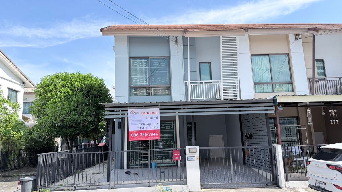 🏡 ขายทาวน์เฮ้าส์ 2 ชั้น โครงการ บ้านพฤกษา ไพร์ม ศรีนครินทร์ - บางนา ขนาด 23.5 ตร.วา มีพื้นที่จอดรถ หน้าบ้าน ทิศใต้ ทิศรับทรัพย์ นำโชคสุดๆ 🌤 – รูปที่ 3