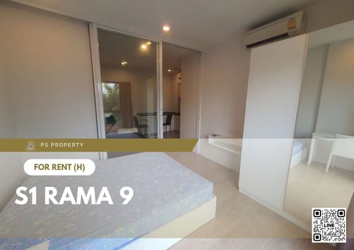 For rent ✨ S1 Rama 9 ✨ Fully furnished and equipped, near Airport Link and Si Rat Expressway