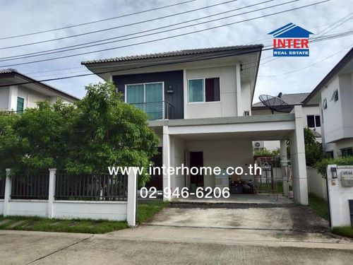 บ้านเดี่ยว 2 ชั้น 51 ตร.ว. หมู่บ้านเซนโทร ชัยพฤกษ์–แจ้งวัฒนะ1 ใกล้แยกราชพฤกษ์345 ถนนทางชนบทนนทบุรี2051 ถนนชัยพฟกษ์-แจ้งวัฒนะ ปากเกร็ด นนทบุรี