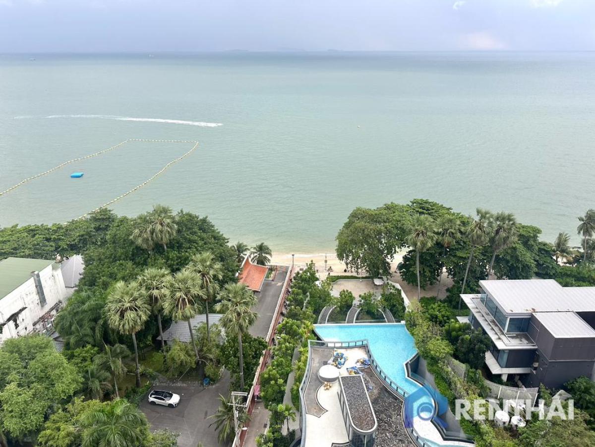 คอนโดหัวมุมหรู 2 ห้องนอน Arom Wongamat Pattaya — ชื่อคนไทย | วิวทะเล 360 | 23 ล้านบาท – รูปที่ 4
