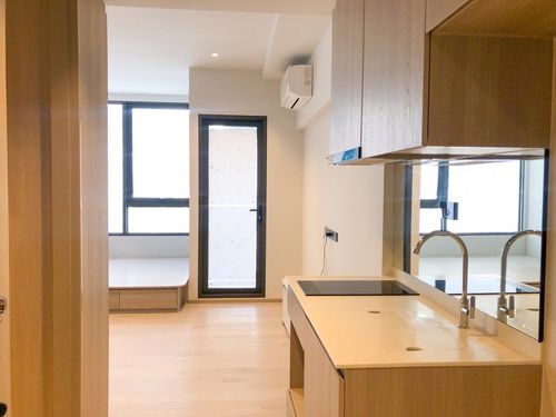 High floor with stunning view. Fully furnished. Ready to move in. 26.17 Sq.m Condo for SALE at Reference Sathorn-Wongwianyai Just 130m to BTS Wongwianyai!!