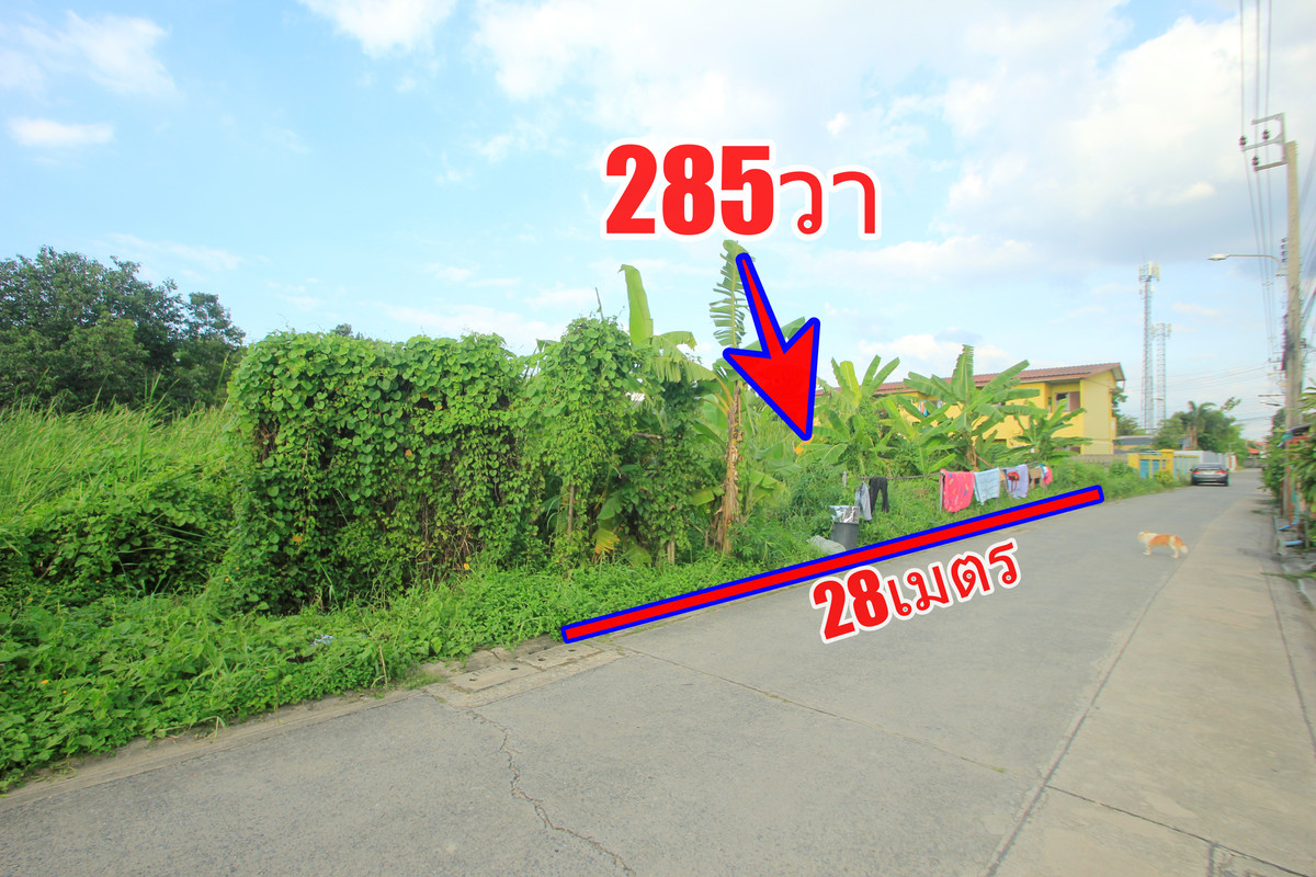 ที่ดินเพชรเกษม69 เลียบคลองภาษีเจริญฝั่งเหนือ สวัสดิการ1แยก5/2  ที่ดิน 285ตารางวา ทำเลดี เหมาะสร้างบ้าน หอพัก โกดังเก็บของ เข้าออกได้หลายทาง ราคาถูก 