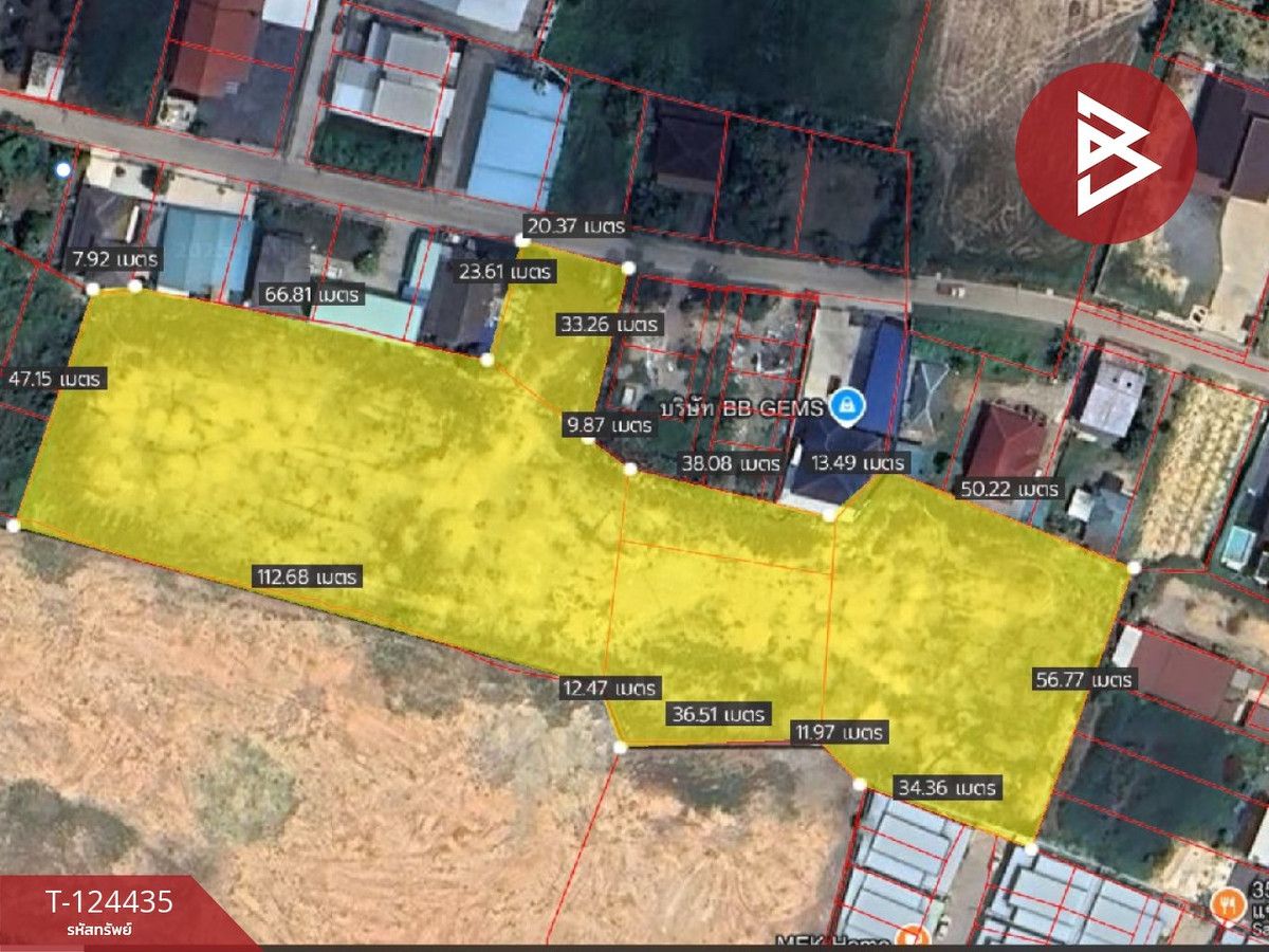 Land for sale, area 6 rai 1 ngan 77 sq m, Khlong Narai, Chanthaburi. – รูปที่ 4