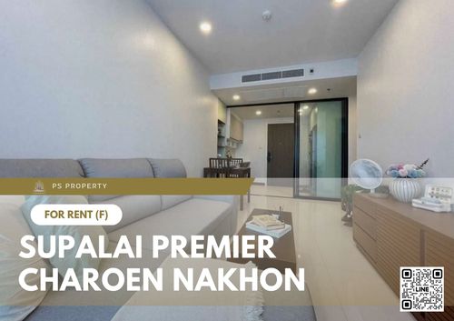 ให้เช่า 📍 Supalai Premier Charoen Nakhon 📍ติด BTS คลองสาน 100 เมตร ใจกลางเมืองสาทร อุปกรณ์เครื่องใช้ไฟฟ้า ครบ