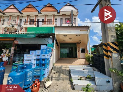 Commercial building for sale, 3 floors, area 42 sq m, Saen Suk, Chonburi.