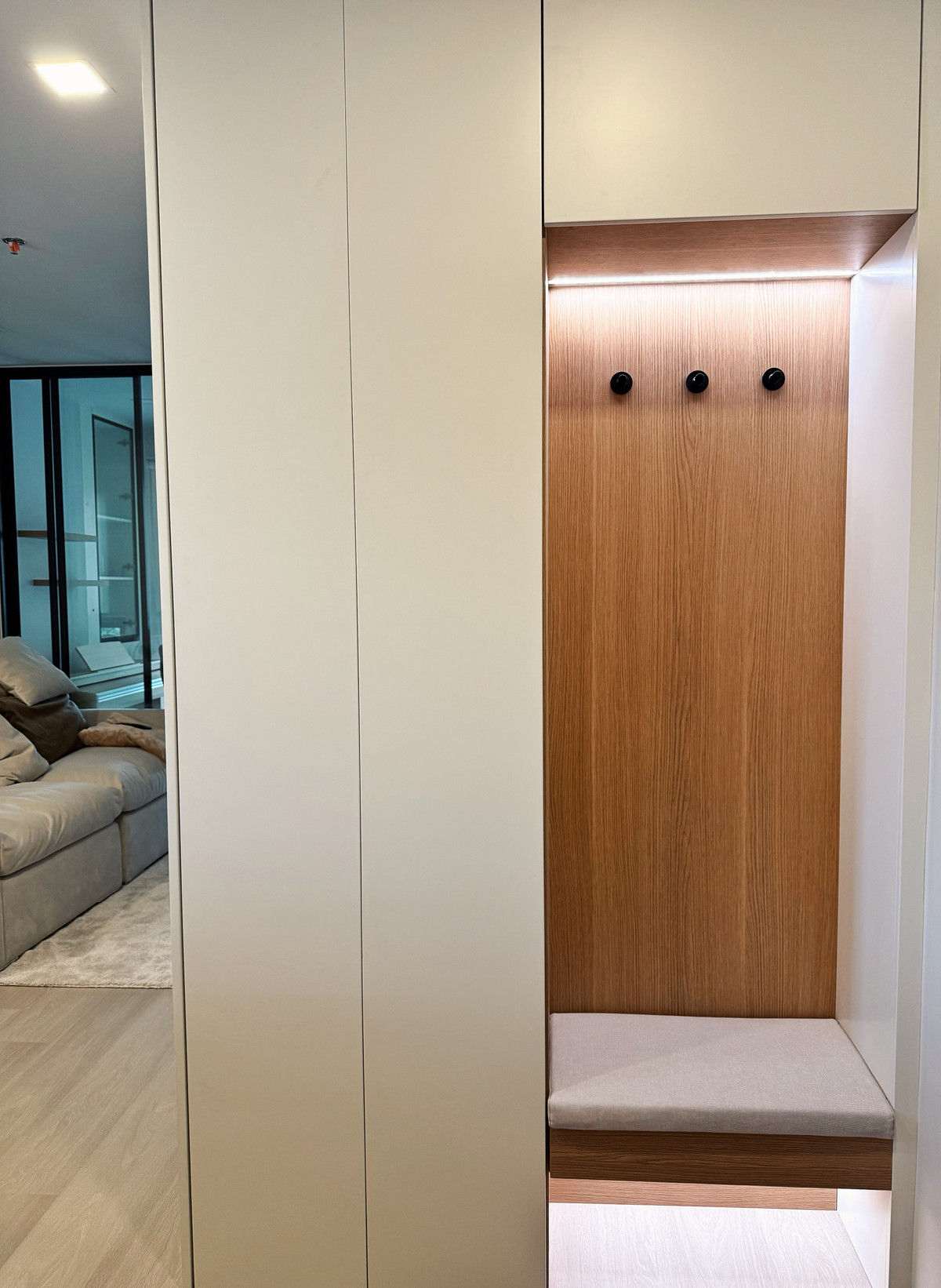 ขายห้องมุม 1 bed plus 42.5 ตรม วิวสวน แต่งสวย – รูปที่ 3