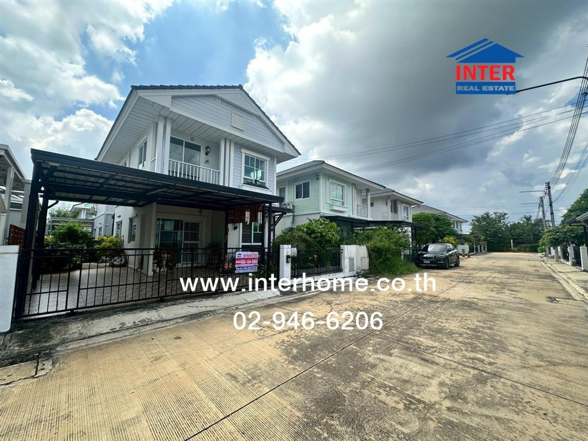 บ้านเเฝด 2 ชั้น 35.2 ตร.ว. หมู่บ้านโมดิวิลล่า รังสิต คลอง7 ถนนรังสิต-นครนายก ถนนทางหลวงแผ่นดินหมายเลข305 ธัญบุรี ปทุมธานี – รูปที่ 4