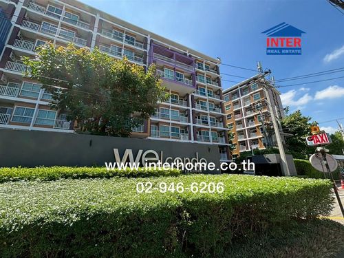Condominium 33.04 sq m. V Condo Ekkamai-Ramintra Near the flea market along the expressway Praditmanutham Road, Ramindra Road, Bang Khen District, Bangkok