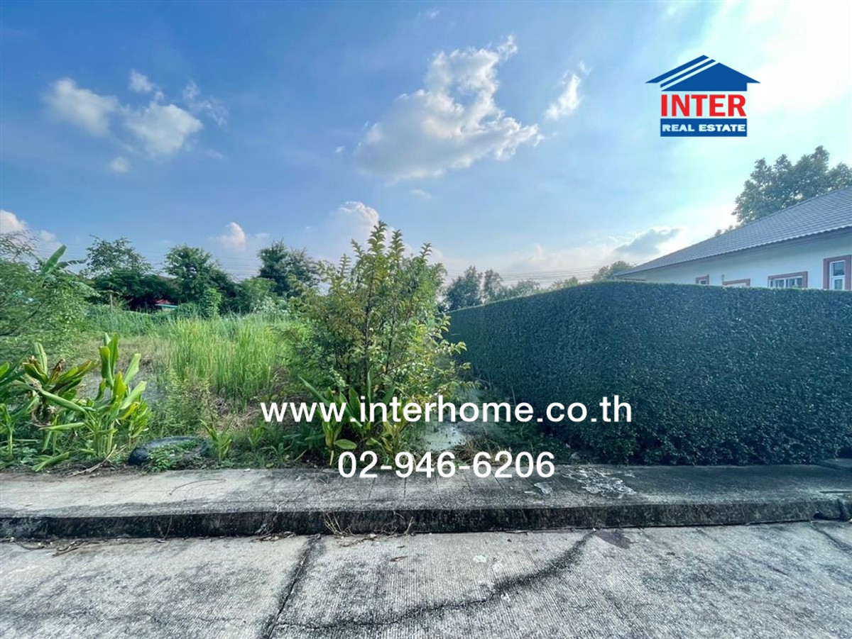 Vacant land 93.6 sq m, Theptarin Village, Khlong 11, near Green Garden Home Village, Khlong 11, Rangsit-Nakhon Nayok Road, Lam Luk Ka Road, Lam Luk Ka, Pathum Thani. – รูปที่ 3