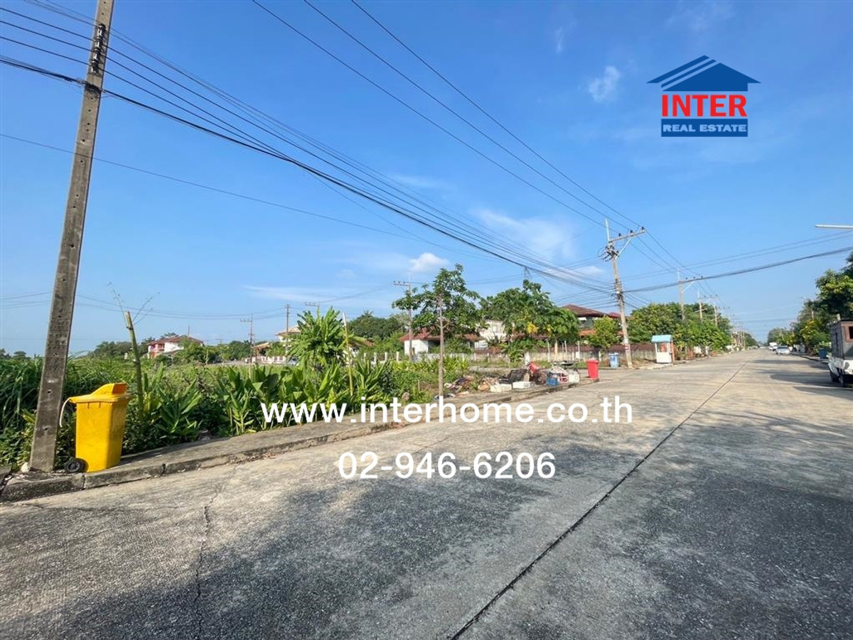 Vacant land 93.6 sq m, Theptarin Village, Khlong 11, near Green Garden Home Village, Khlong 11, Rangsit-Nakhon Nayok Road, Lam Luk Ka Road, Lam Luk Ka, Pathum Thani. – รูปที่ 3