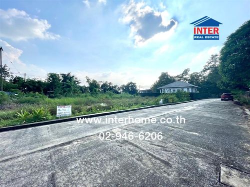 Vacant land 93.6 sq m, Theptarin Village, Khlong 11, near Green Garden Home Village, Khlong 11, Rangsit-Nakhon Nayok Road, Lam Luk Ka Road, Lam Luk Ka, Pathum Thani.