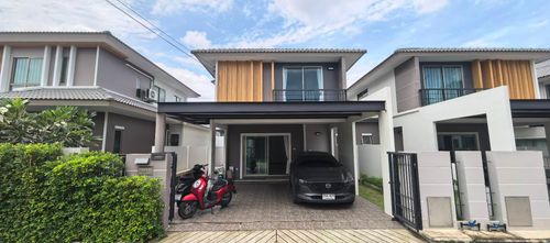 สัมผัสชีวิตใกล้ชิดธรรมชาติ ขายบ้านแฝด 2 ชั้น Life in The Garden โรงโป๊ะ มอเตอร์เวย์ ทำเลศักยภาพ ใกล้นิคมฯ–พัทยา