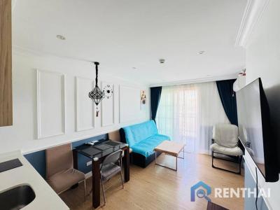 ชิคคอนโด 1 ห้องนอนที่ Seven Seas - Cote D Azur, พัทยา, ตกแต่งเรียบร้อย, 2.350.000