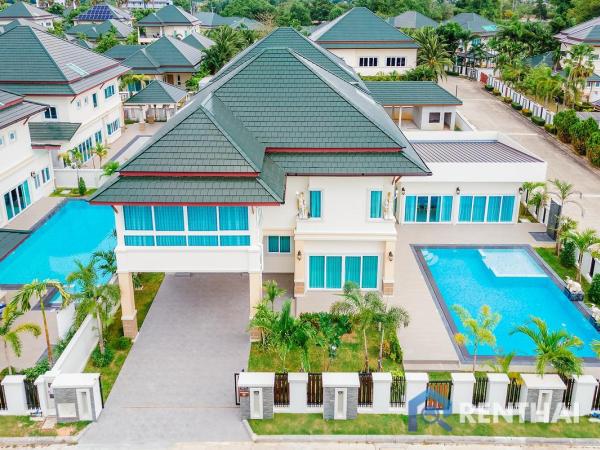 หลังสุดท้าย ตำแหน่งหัวมุม บ้านวิลล่า 2 ชั้น ตกแต่งหรู