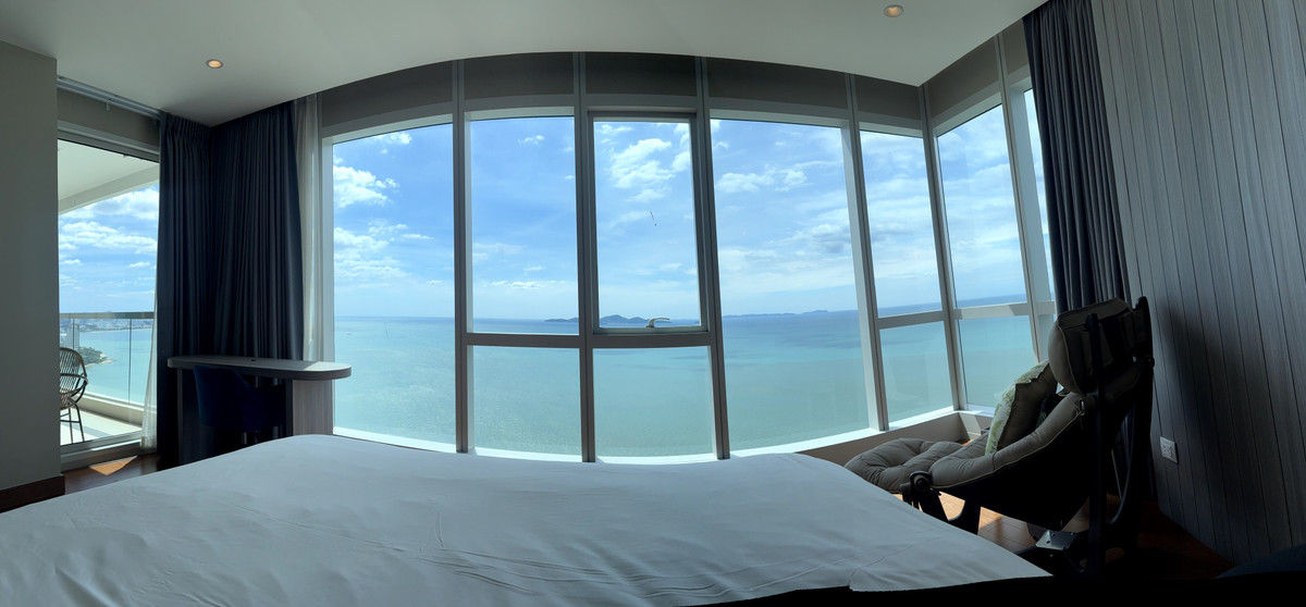 🌊 270° Panoramic Sea View | The Palm Wongamat Beach | Beachfront Living 🌊 [Also for rent]