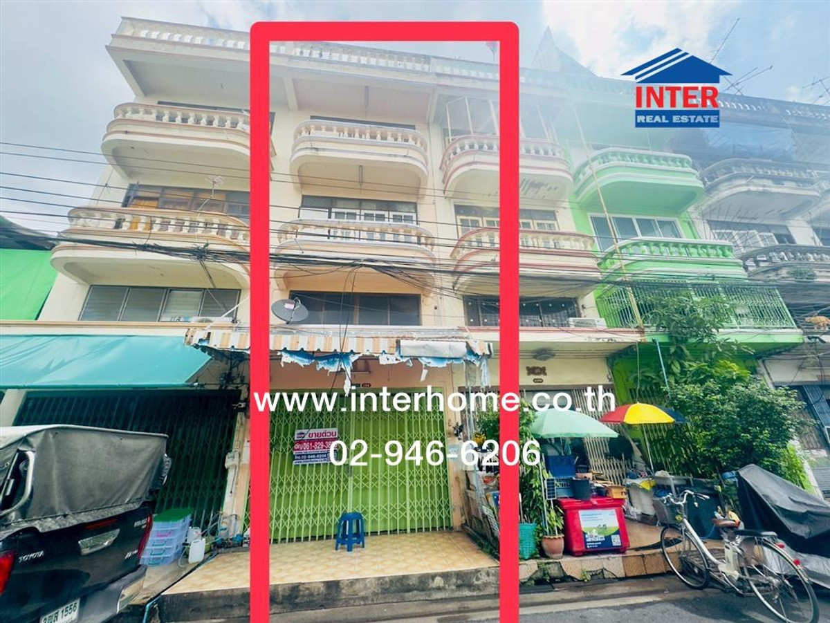 อาคารพาณิชย์ 3.5 ชั้น 18 ตร.ว. อาคารพาณิชย์ ซอยเพชรเกษม88 ถนนเพชรเกษม ถนนกาญจนาภิเษก เขตภาษีเจริญ กรุงเทพมหานคร