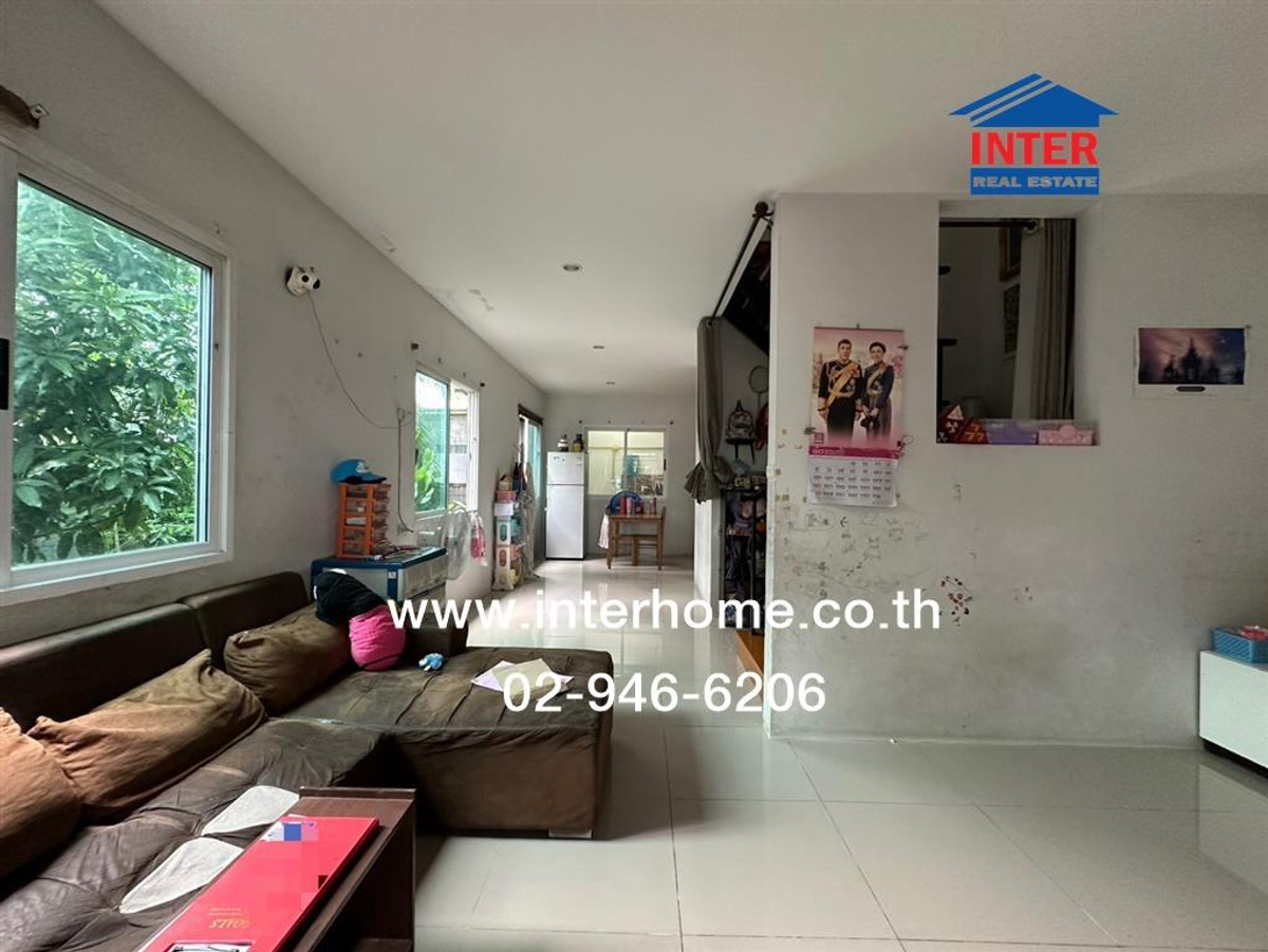 ทาวน์เฮ้าส์ 2 ชั้น 46.6 ตร.ว. หมู่บ้านฉัตรหลวง15 ปทุมธานี ซอยวัดบางเตยใน ถนนปทุมธานี-สามโคก สามโคก ปทุมธานี – รูปที่ 4