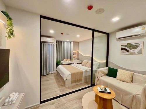 Condo for rent, Cave Seed Kaset, near Kasetsart University, just 5 minutes.