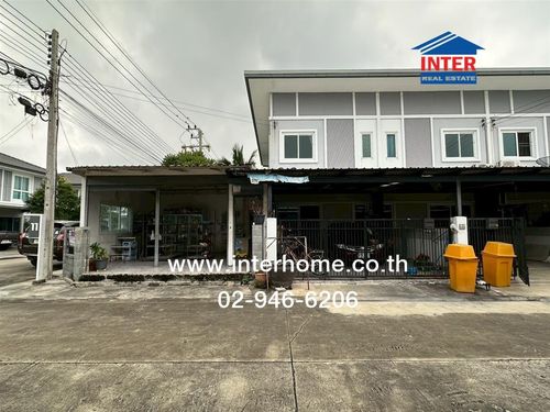 ทาวน์เฮ้าส์ 2 ชั้น 46.6 ตร.ว. หมู่บ้านฉัตรหลวง15 ปทุมธานี ซอยวัดบางเตยใน ถนนปทุมธานี-สามโคก สามโคก ปทุมธานี
