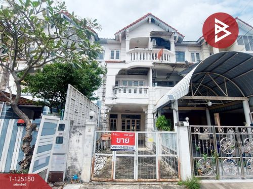 3-story townhouse for sale, Nanthana Garden Village 2, Tha It, Nonthaburi, near the BTS.