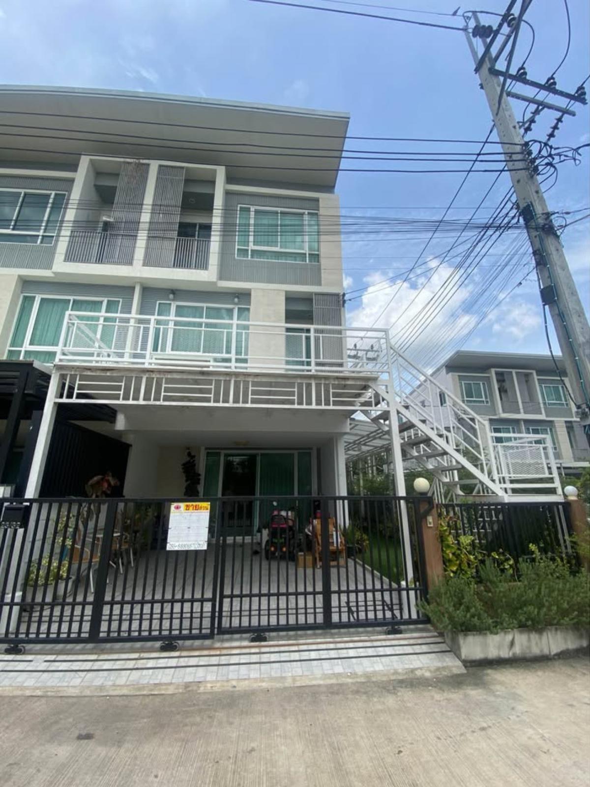 ขายทาวน์เฮ้าส์/ทาวน์โฮม  อันนา ทาวน์โฮม ติวานนท์ - แจ้งวัฒนะ บ้านใหม่ ปากเกร็ด นนทบุรี CX-135087
