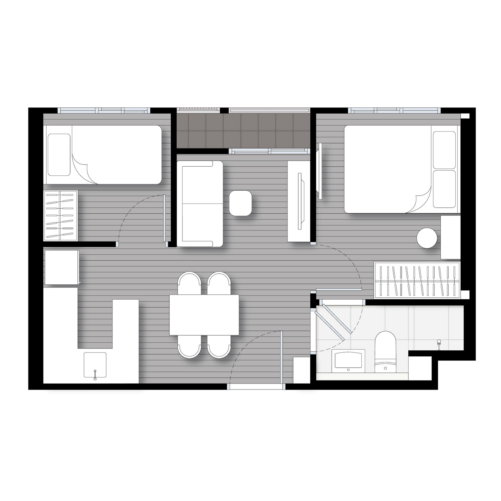 RARE HIGH-FLOOR RESIDENCE | NUE EVO ARI | 2 ห้องนอน ชั้น 34 | 35 ตร.ม. | 5.75 ล้านบาท | ใกล้ BTS อารีย์ 300 ม. – รูปที่ 2