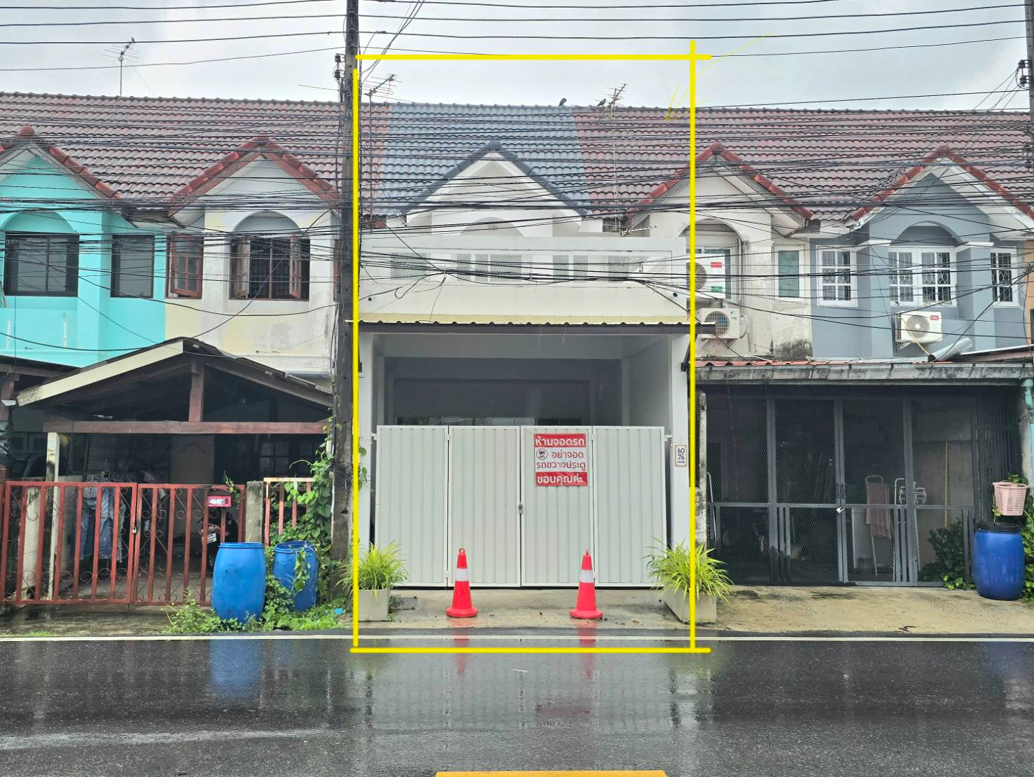 Townhouse for sale, 3 bedrooms, 2 bathrooms, 21 sq m., Rangsit, Khlong Si, Lam Luk Ka, near AC Market, installments starting at 7,xxx baht.