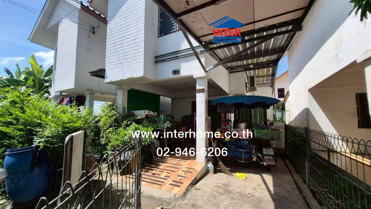 บ้านเดี่ยว 2 ชั้น 21 ตร.ว. หมู่บ้านเอื้ออาทร รังสิตคลอง5/3 ถนนกาญจนาภิเษก ถนนเลียบคลองห้า คลองหลวง ปทุมธานี – รูปที่ 4