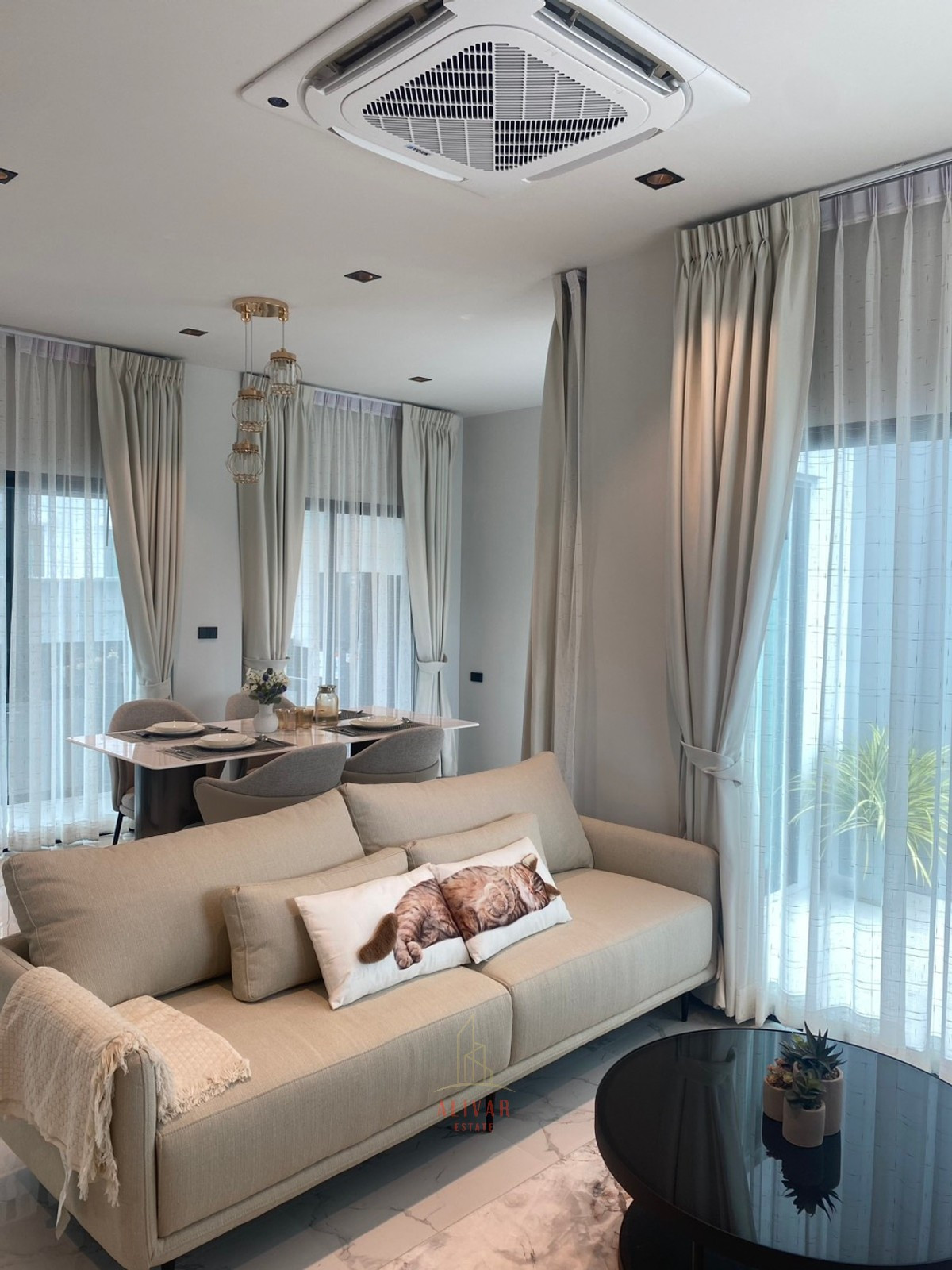 RH101525 4-story townhome for sale/rent at 89 Residence Ratchada-Rama 9, near the Cultural Center MRT station.