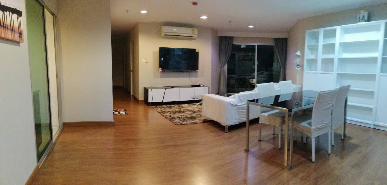 🌳 ให้เช่าคอนโด Belle Grand Rama 9 ขนาด 101 ตรม. 3 ห้องนอน ตึก D2 นัดดูห้องที่ 0955498236