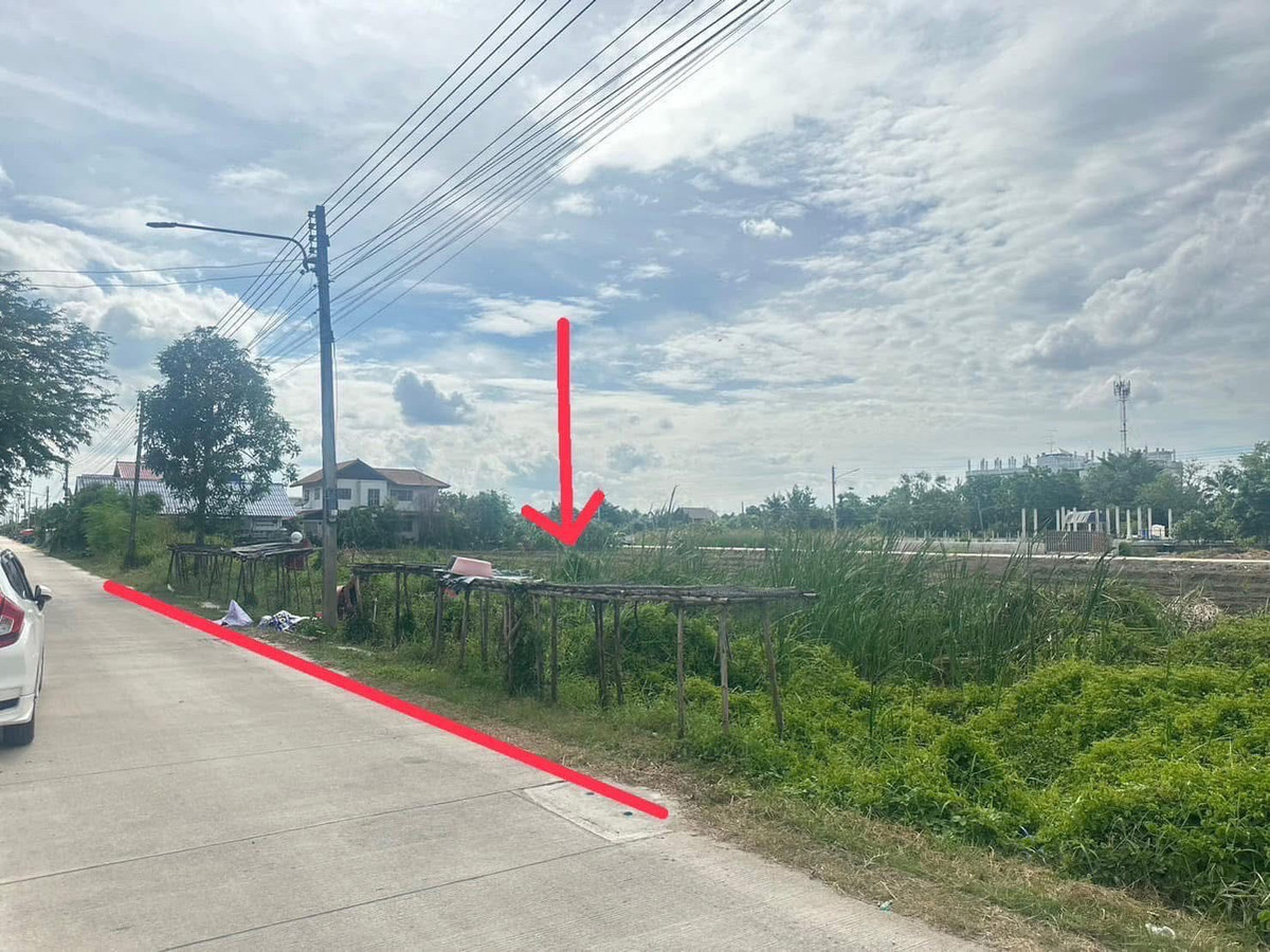 Urgently selling very cheap Land in Soi Bongkot 41, Liap Khlong 2 Road, Khlong Luang Subdistrict, Khlong Luang District, Pathum Thani Province. – รูปที่ 3