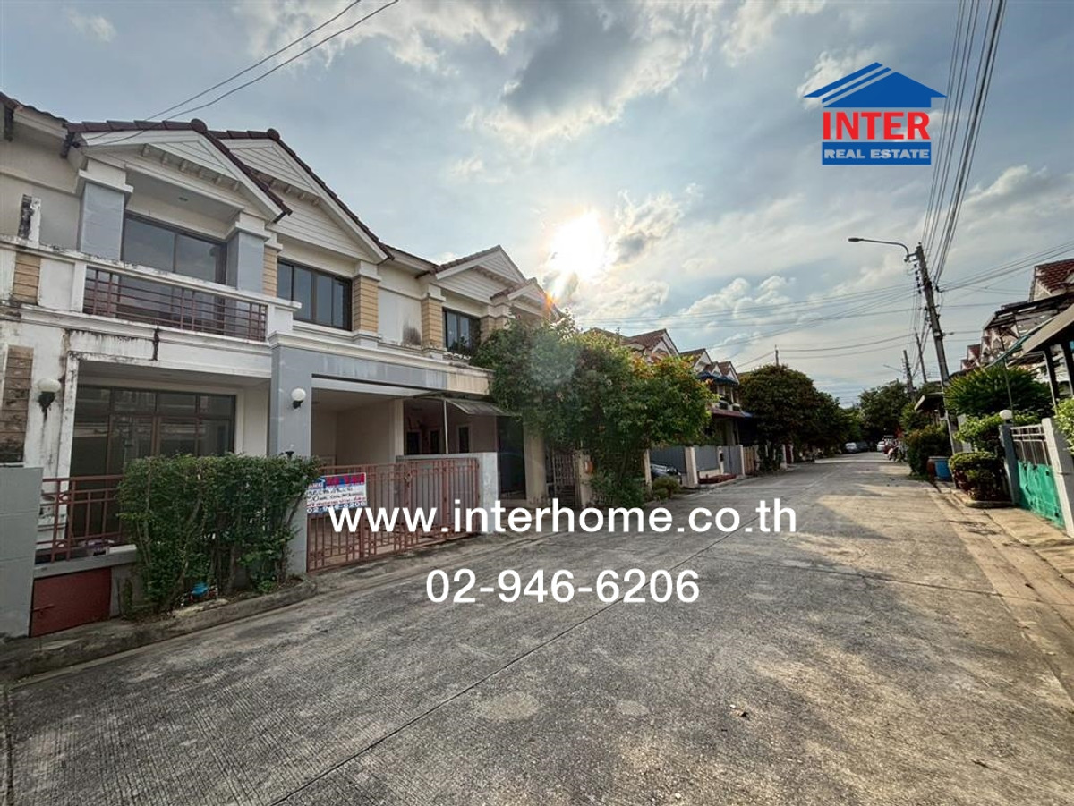 ทาวน์เฮ้าส์ 2 ชั้น 30 ตร.ว. หมู่บ้านทิพย์พิมาน บ้านริมคลอง ถนนทางหลวงชนบทหมายเลข นบ.1009 ถนนกาญจนาภิเษก บางใหญ่ นนทบุรี – รูปที่ 2
