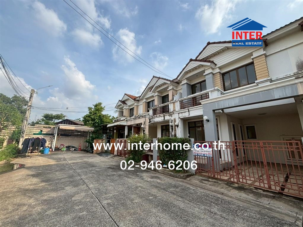 ทาวน์เฮ้าส์ 2 ชั้น 30 ตร.ว. หมู่บ้านทิพย์พิมาน บ้านริมคลอง ถนนทางหลวงชนบทหมายเลข นบ.1009 ถนนกาญจนาภิเษก บางใหญ่ นนทบุรี – รูปที่ 3