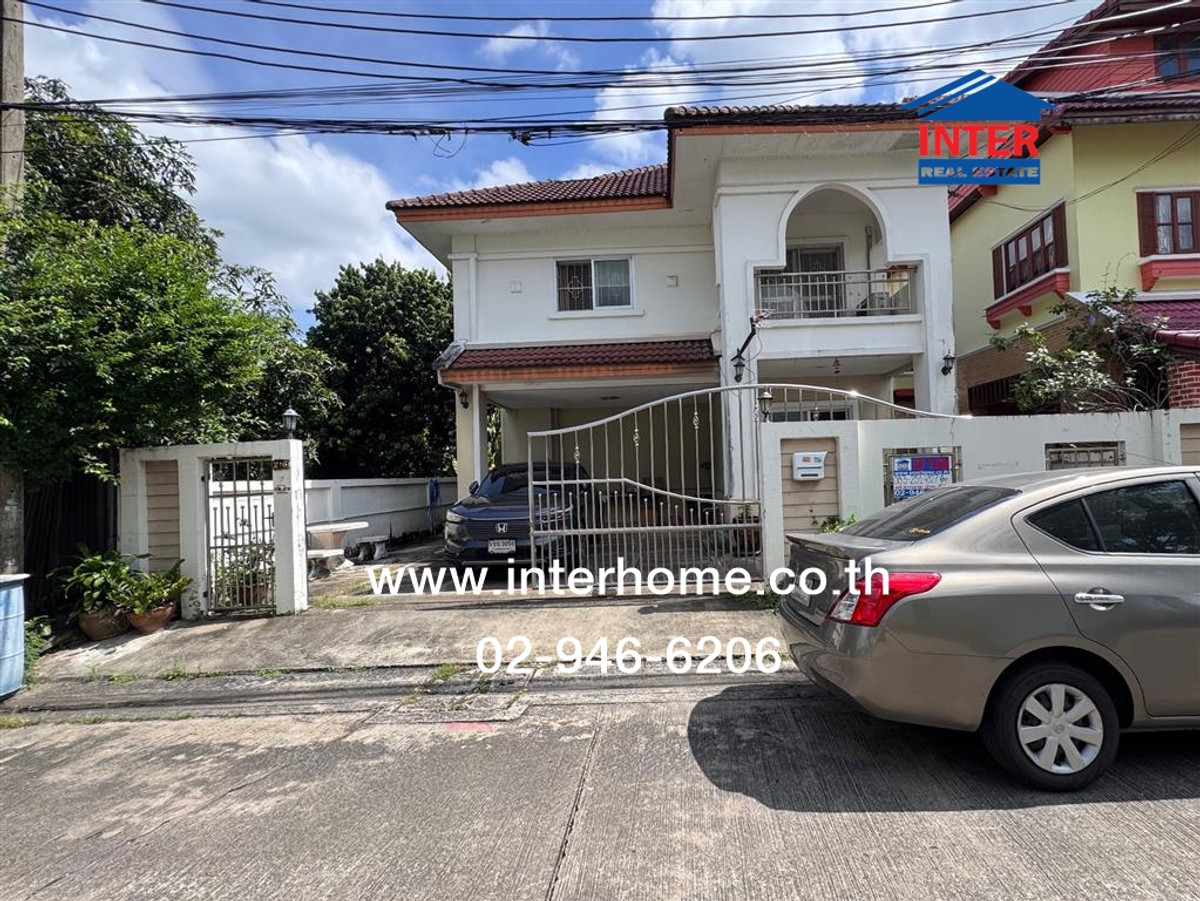 บ้านเดี่ยว 2 ชั้น 53.2 ตร.ว. หมู่บ้านราณี7 แยกสวนสยาม ซอยสวนสยาม24 แยก10 ถนนรามอินทรา ถนนเสรีไทย เขตคันนายาว กรุงเทพมหานคร – รูปที่ 4