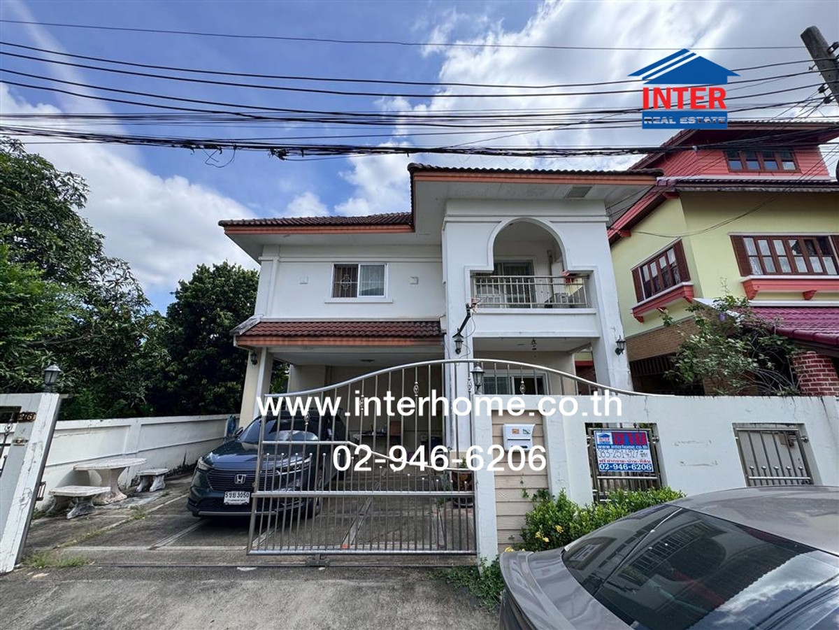 2-story detached house, 53.2 sq m, Ranee Village 7, Suan Siam Intersection, Soi Suan Siam 24, Intersection 10, Ramintra Road, Seri Thai Road, Khan Na Yao District, Bangkok 2-story detached house, 53.2 sq m, Ranee Village 7, Suan Siam Intersection, Soi Suan Siam 24, Intersection 10, Ramintra Road, Seri Thai Road, Khan Na Yao District, Bangkok