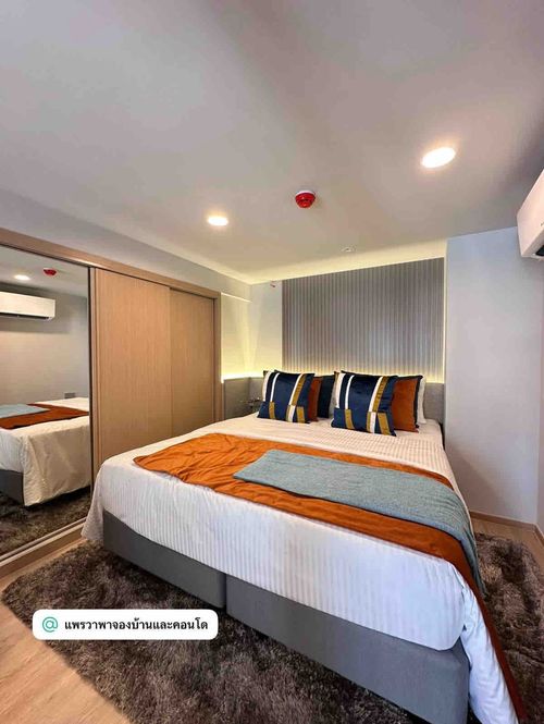 ★ The Culture Chula ★ 35 sq m., 10th floor+ (1 bedroom, 1 bathroom), ★ near BTS Saladaeng ★ near Samyan Mitrtown, Chamchuri Square and Chulalongkorn University ★ many amenities ★ complete electrical appliances ★