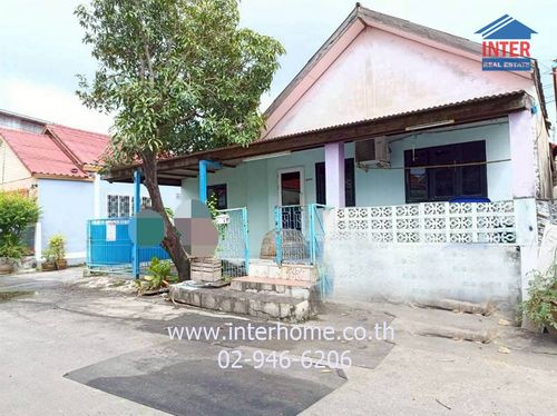 Single house, 1 floor, 24 sq m, Sap Charoen Village. Soi Liabwaree 29, Liabwaree Road, Nong Chok District, Bangkok